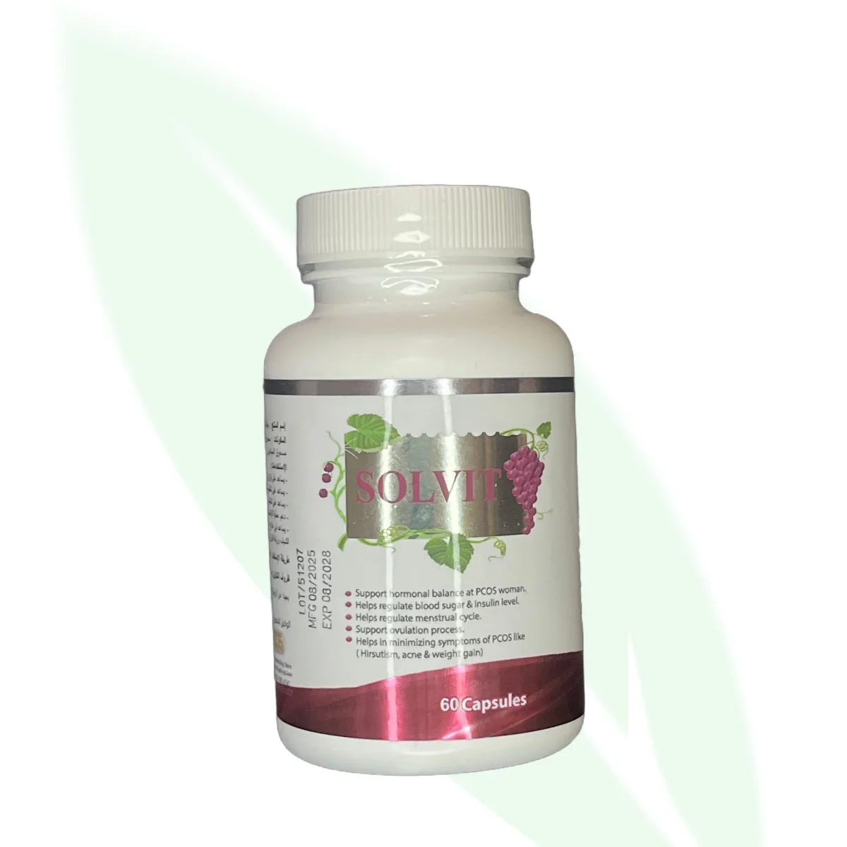 ALFA VITAMINS Solvit Herbal Supplement for Hormonal Balance 60 Capsules