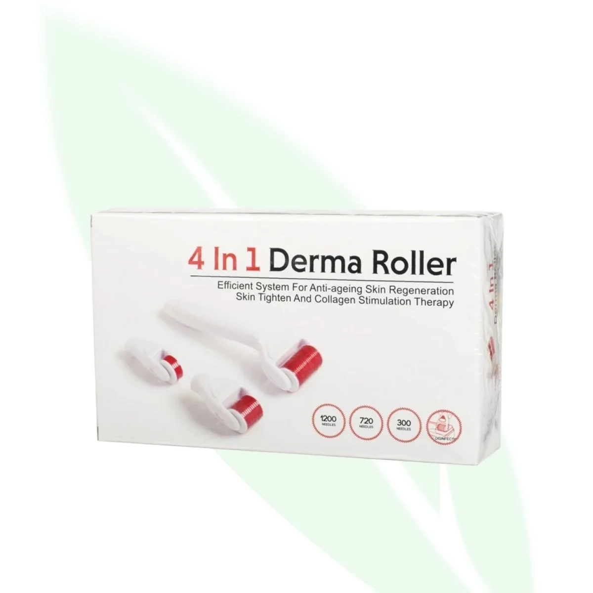 4 in 1 Derma Roller System Microneedling Kit for Face and Body
