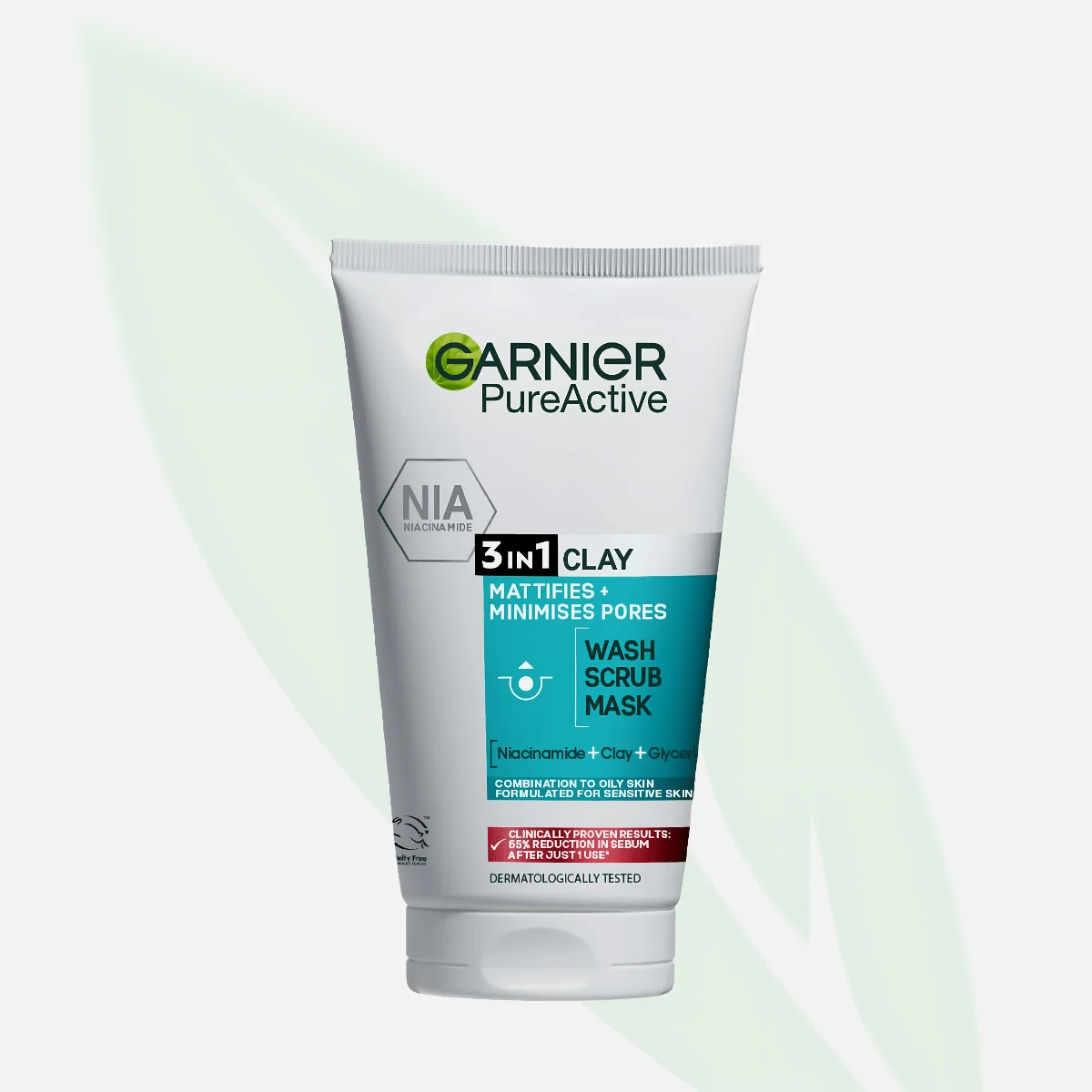 GARNIER SkinActive 4% AHA + BHA & Niacinamide Charcoal Face Serum 30ml