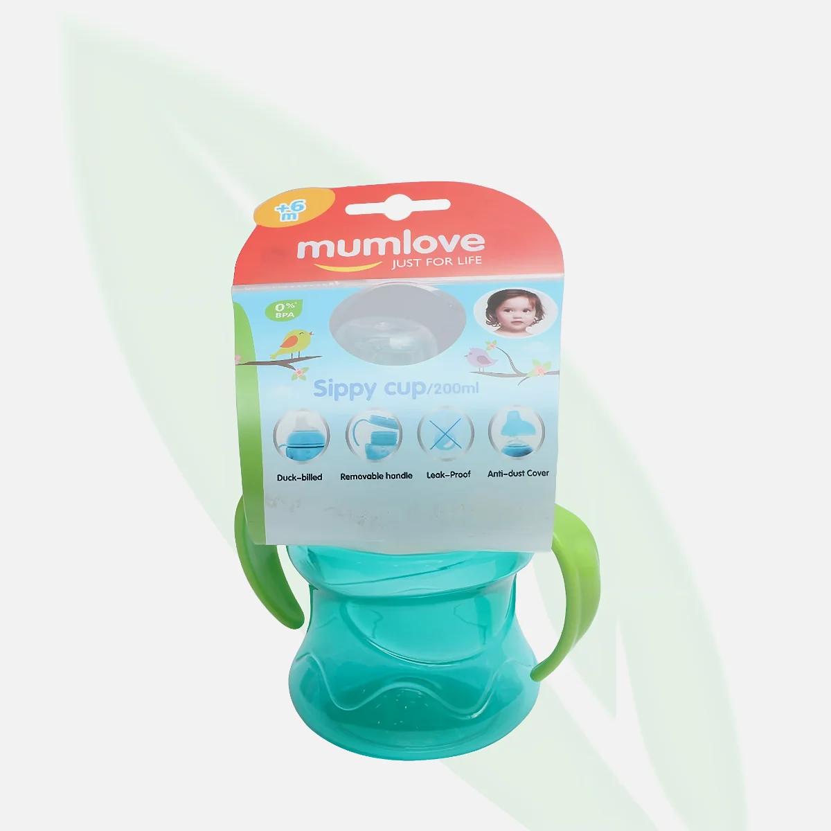 MUMLOVE Just For Life Sippy Cup 200ml