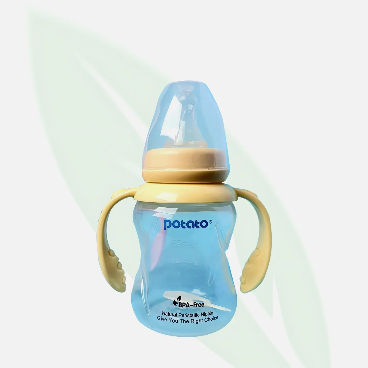 POTATO Borosilicate Glass Feeding Bottle Anti-Colic 150ml POTATO Borosilicate Glass Feeding Bottle Anti-Colic 150ml
