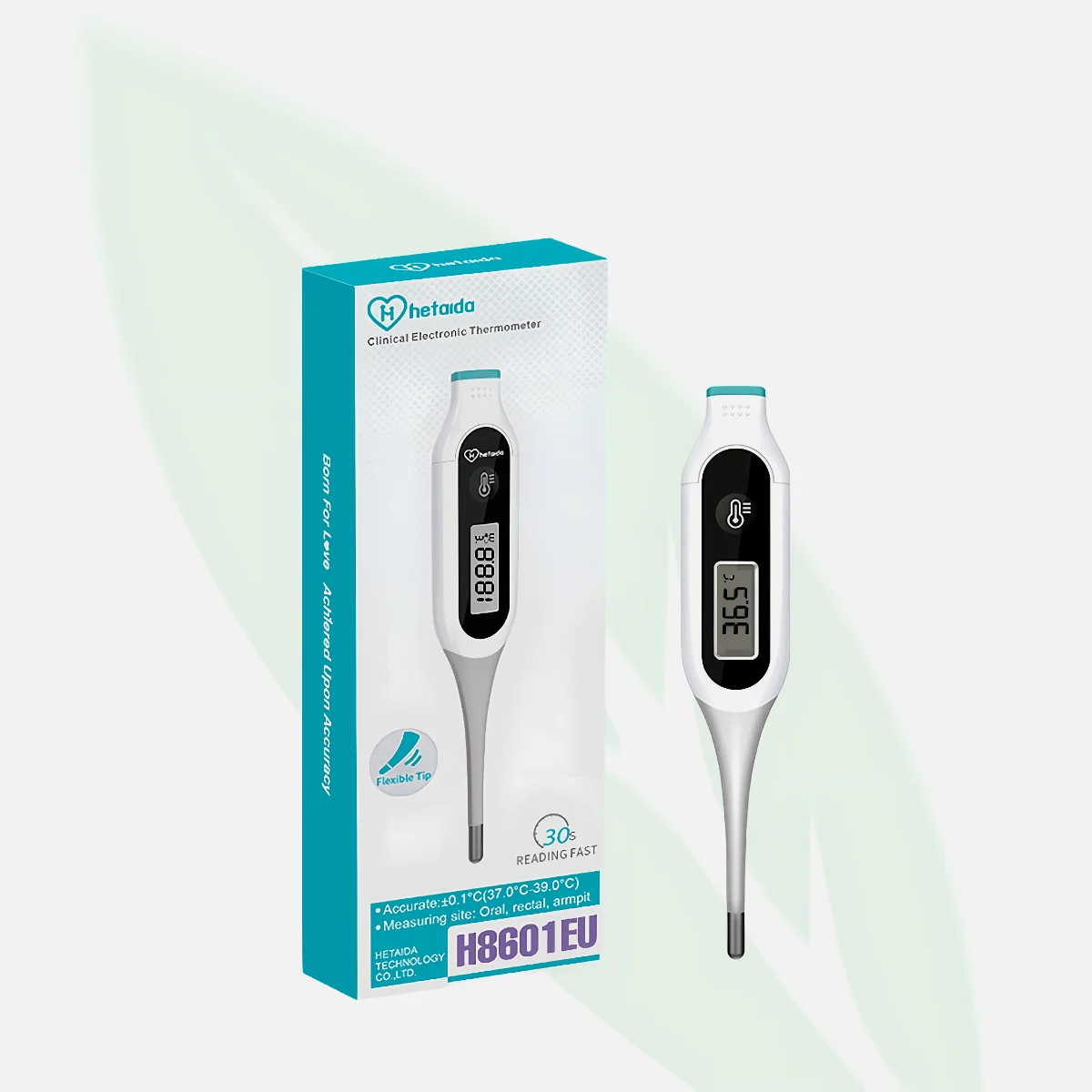 HETAIDA HTD8813C Non-Contact Infrared Forehead Thermometer