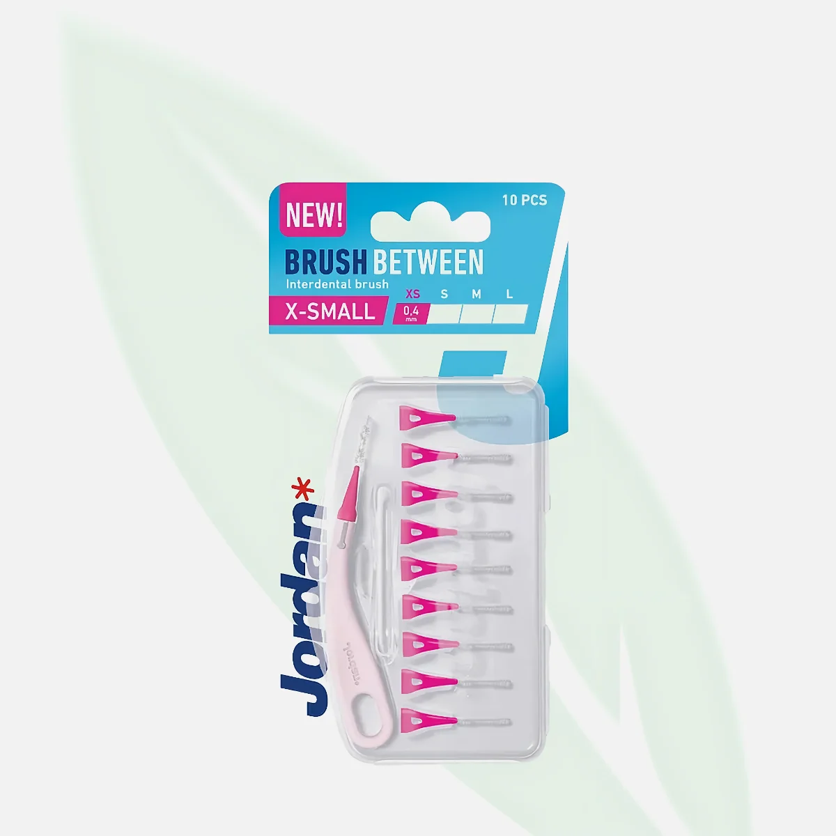 JORDAN Brush Between Interdental Brush Size XS 0.4mm 10 Pieces