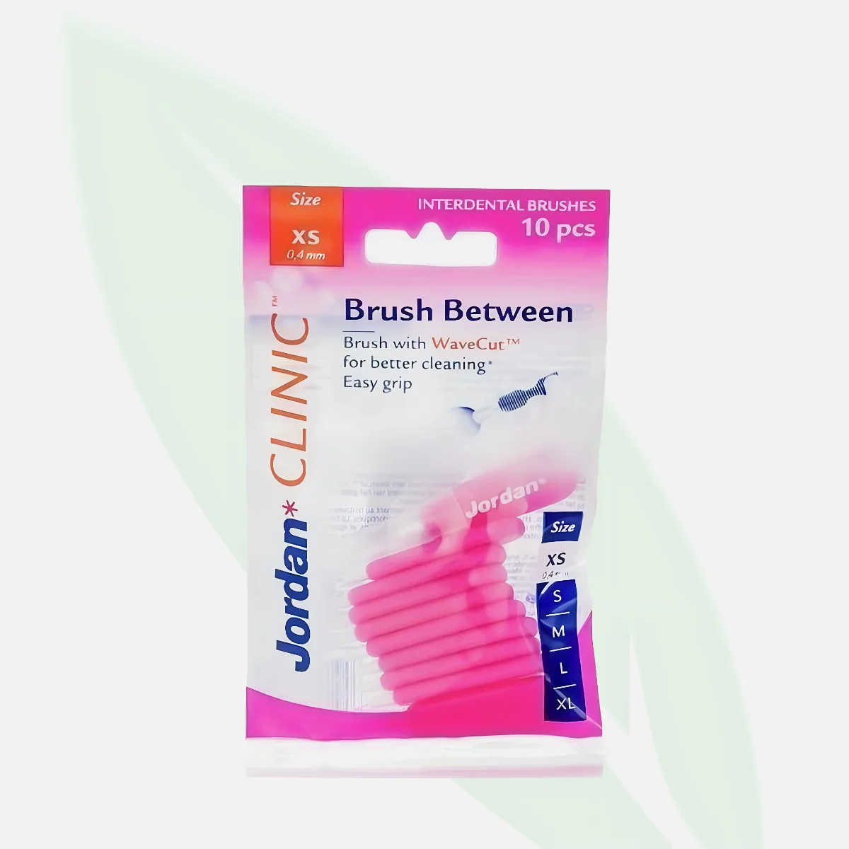 JORDAN Clinic Brush Between Interdental Brush XS 0.4mm 10pcs