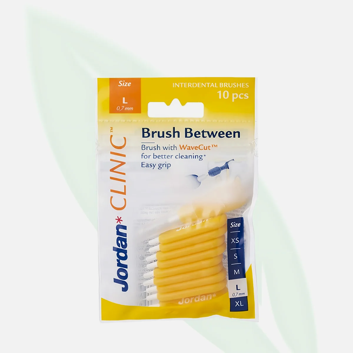 JORDAN Clinic Brush Between Interdental Brush L 0.7mm 10pcs