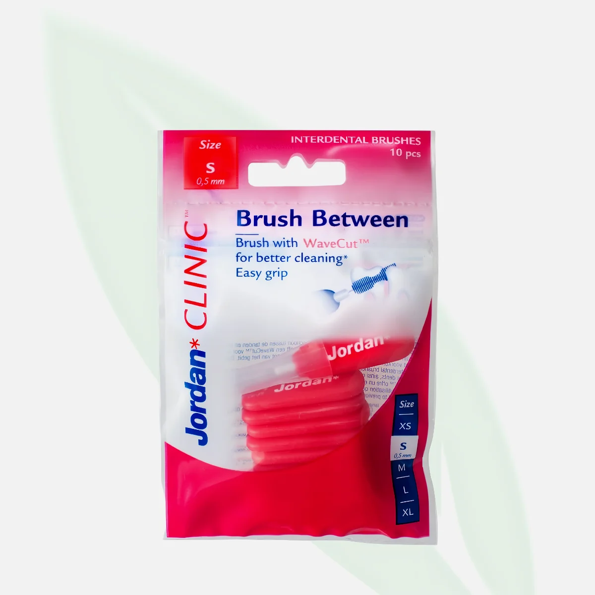 JORDAN Clinic Brush Between Interdental Brush S 0.5mm 10pcs