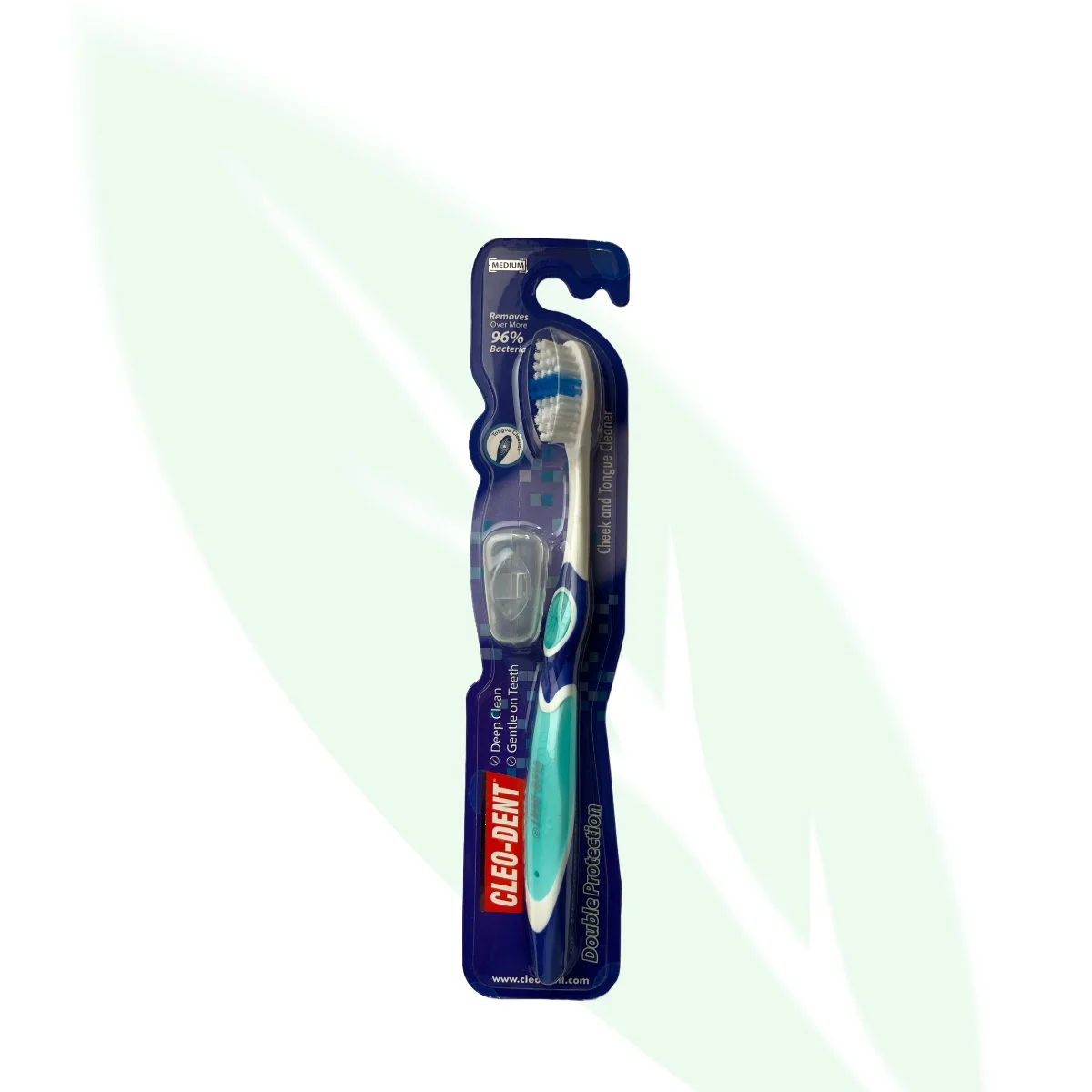 CLEO-DENT Maxi Clean Medium Toothbrush with Flex Zone