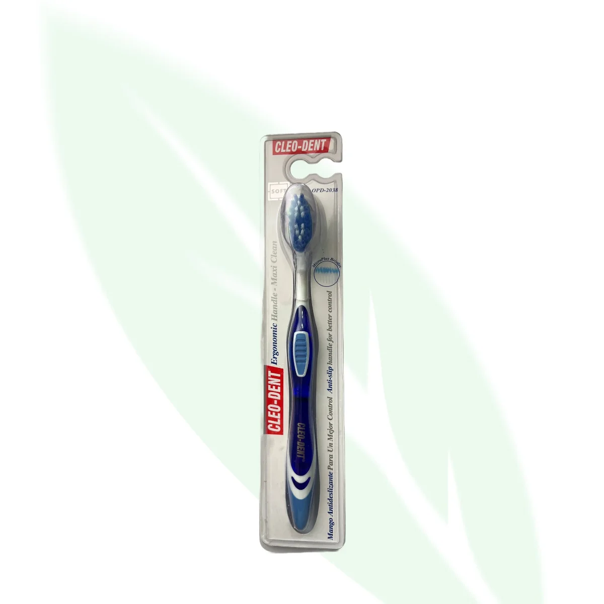 CLEO-DENT Ergonomic Handle Maxi Clean Soft Toothbrush