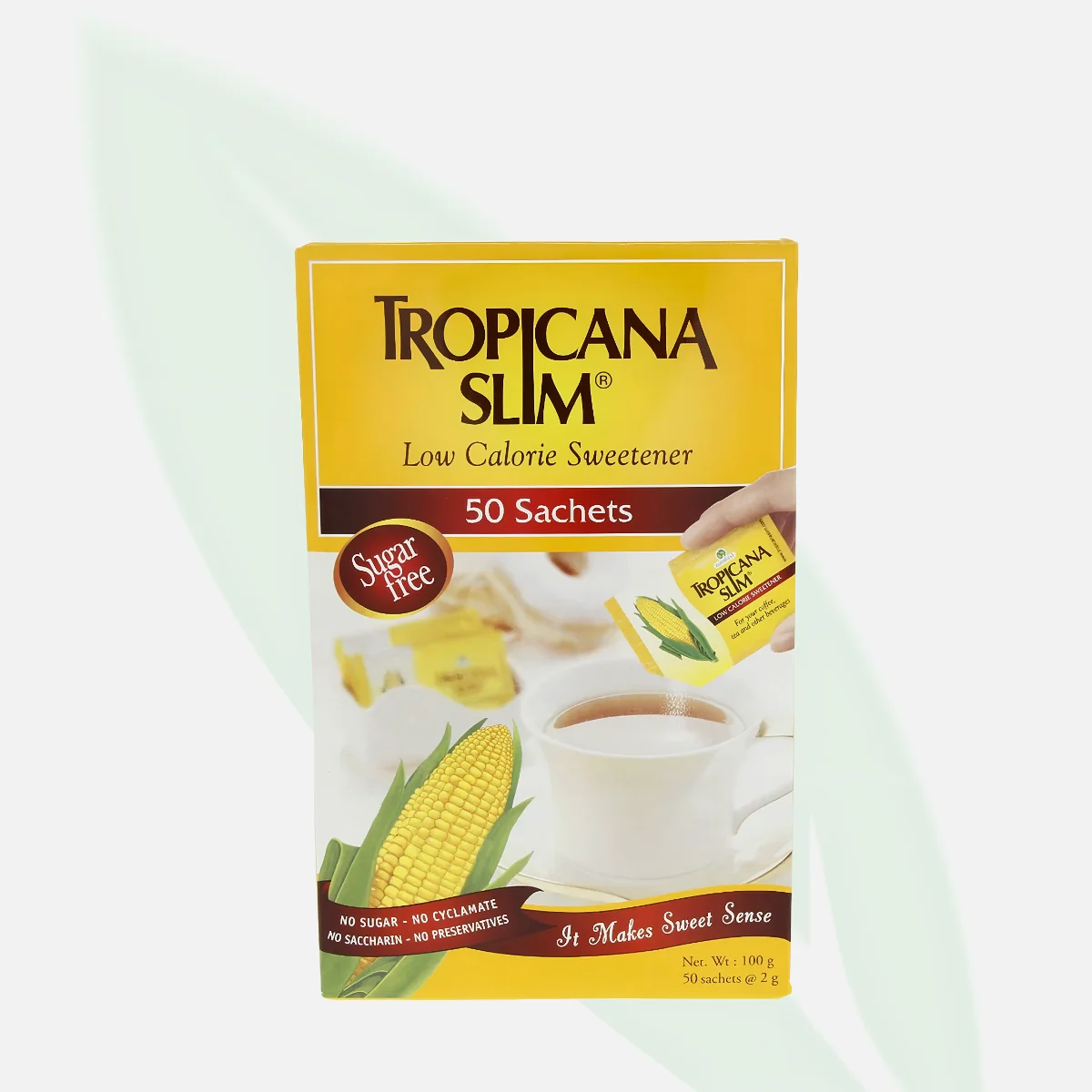 TROPICANA SLIM Zero-Calorie Sweetener Classic 50 Sachets TROPICANA SLIM Zero-Calorie Sweetener Classic 50 Sachets