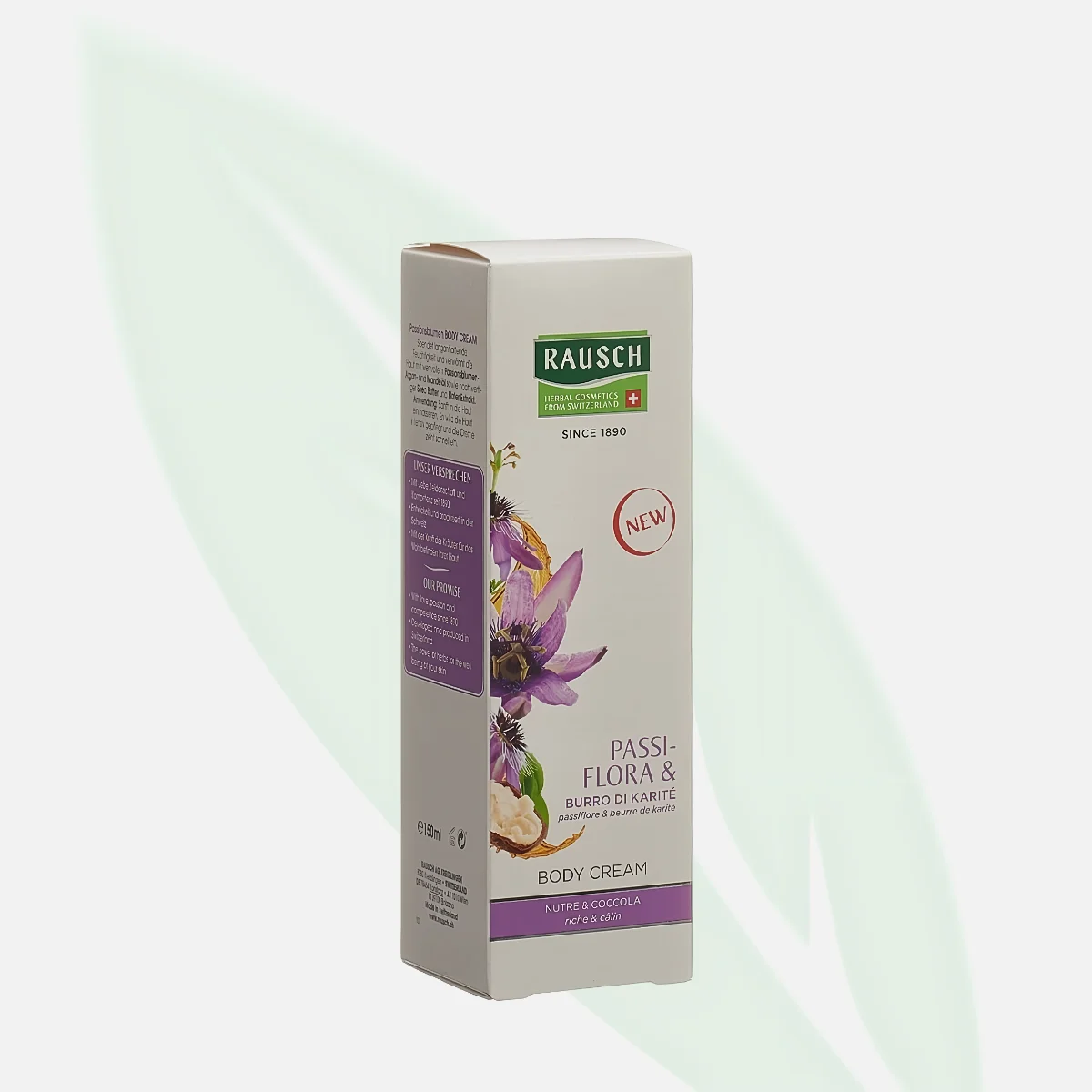 RAUSCH Passion Flower & Shea Butter Body Cream 150ml RAUSCH Passion Flower & Shea Butter Body Cream 150ml