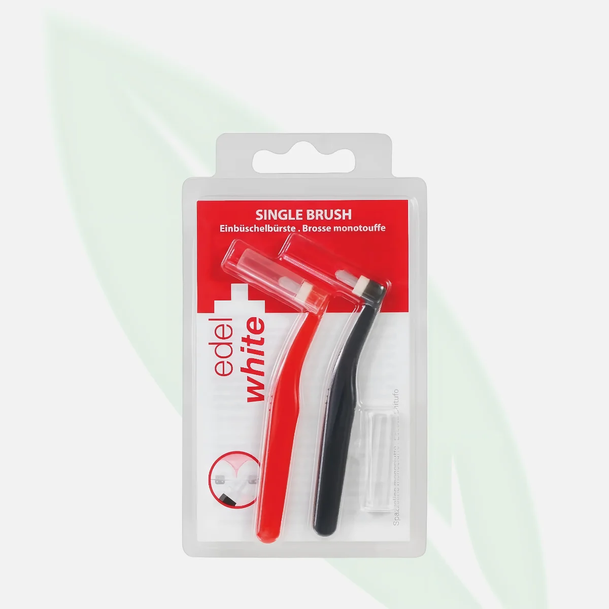 EDEL WHITE Single End-Tufted Toothbrush Ultra Soft - 2 Pack