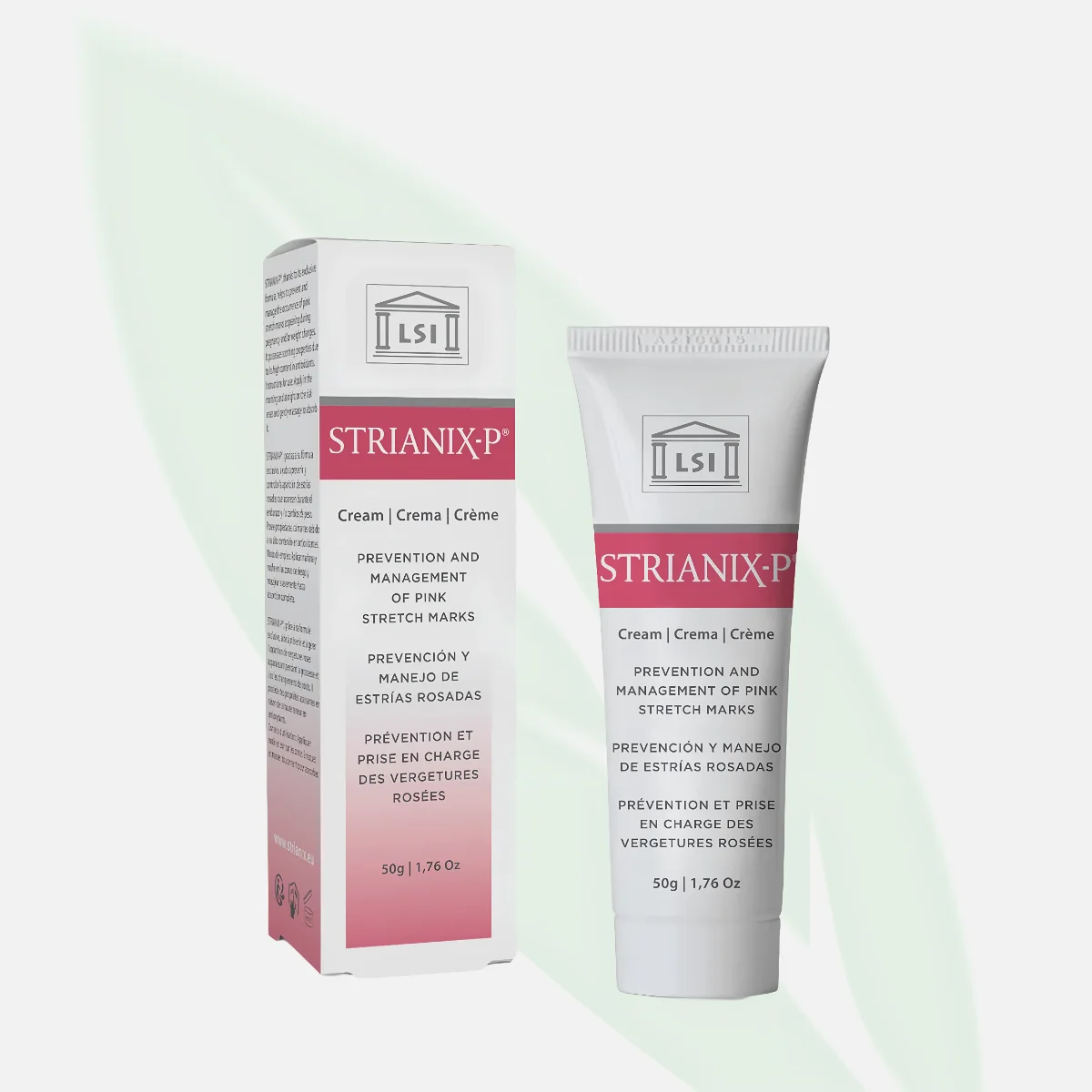 LSI STRIANIX-P كريم علاج التشققات الوردية بإنزيم SOD النباتي 50 جم LSI STRIANIX-P كريم علاج التشققات الوردية بإنزيم SOD النباتي 50 جم