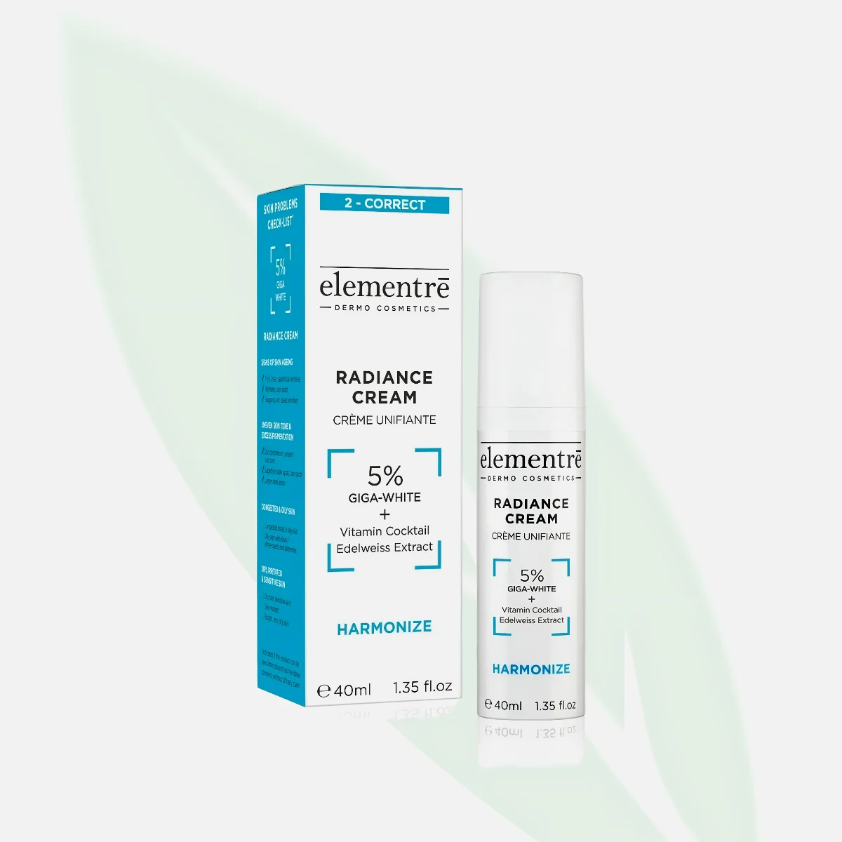 ELEMENTRE 5% Giga-White Radiance Cream 40ml