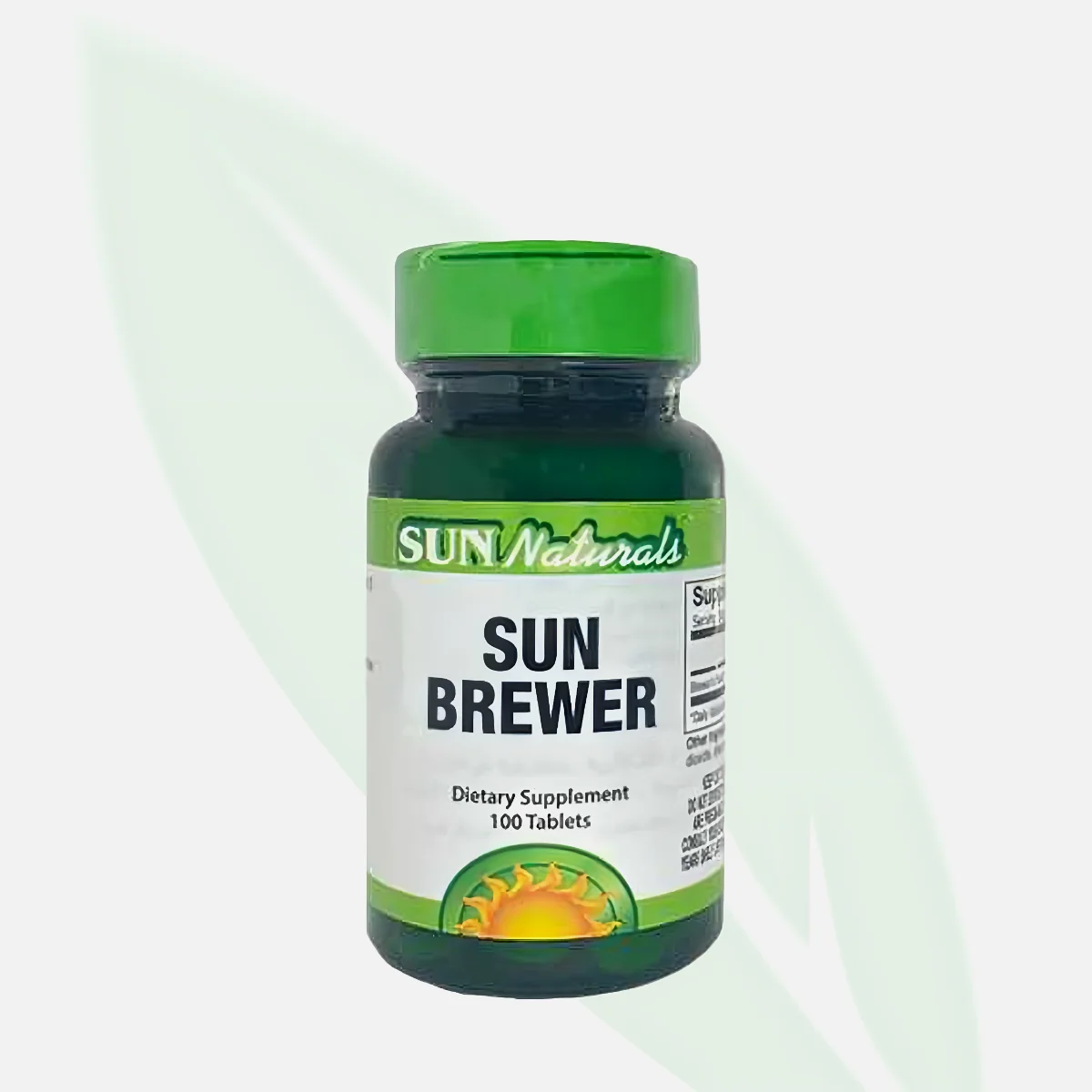 SUN NATURALS خميرة البيرة الطبيعية لدعم الطاقة والهضم والجلد