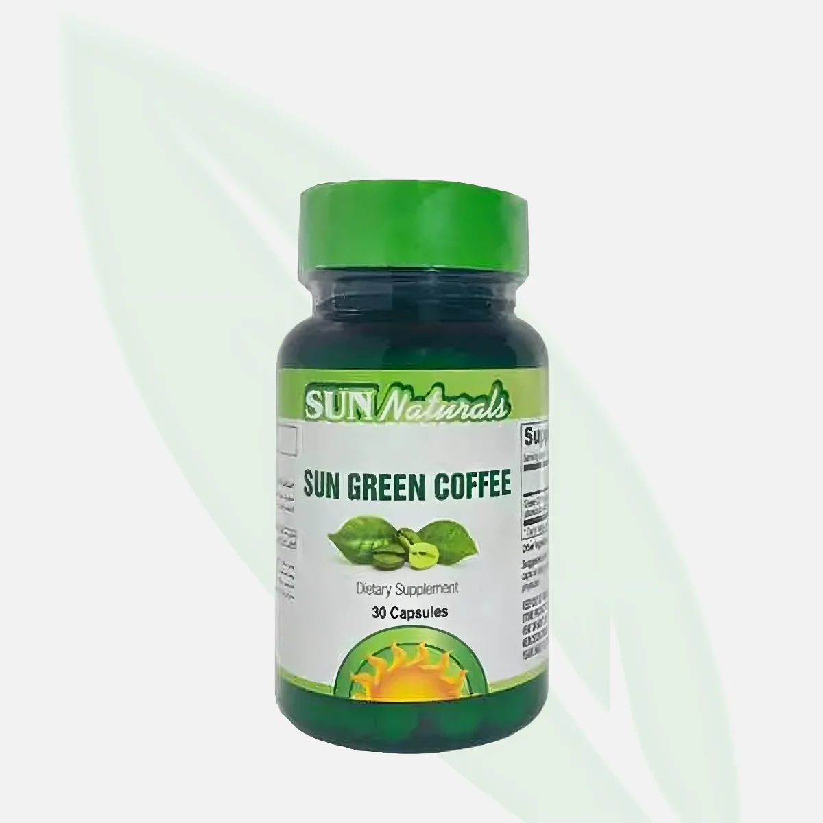 SUN NATURALS Green Coffee Extract Capsules 30 Capsules