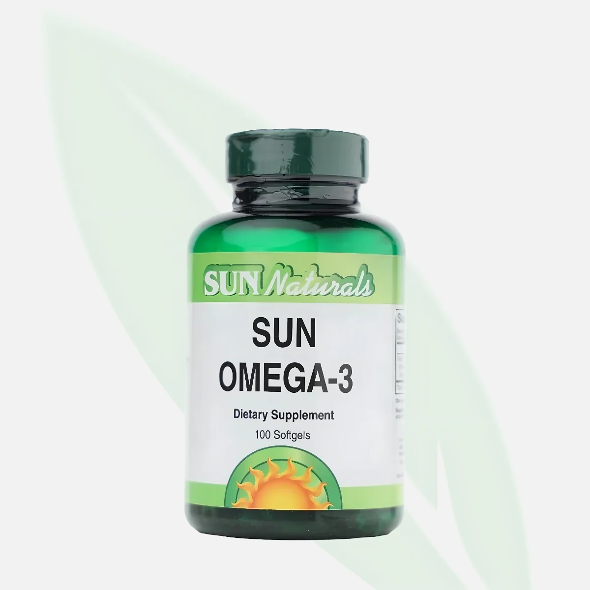 SUN NATURALS Omega-3 Fish Oil Lemon Flavour Softgels 100 Softgels