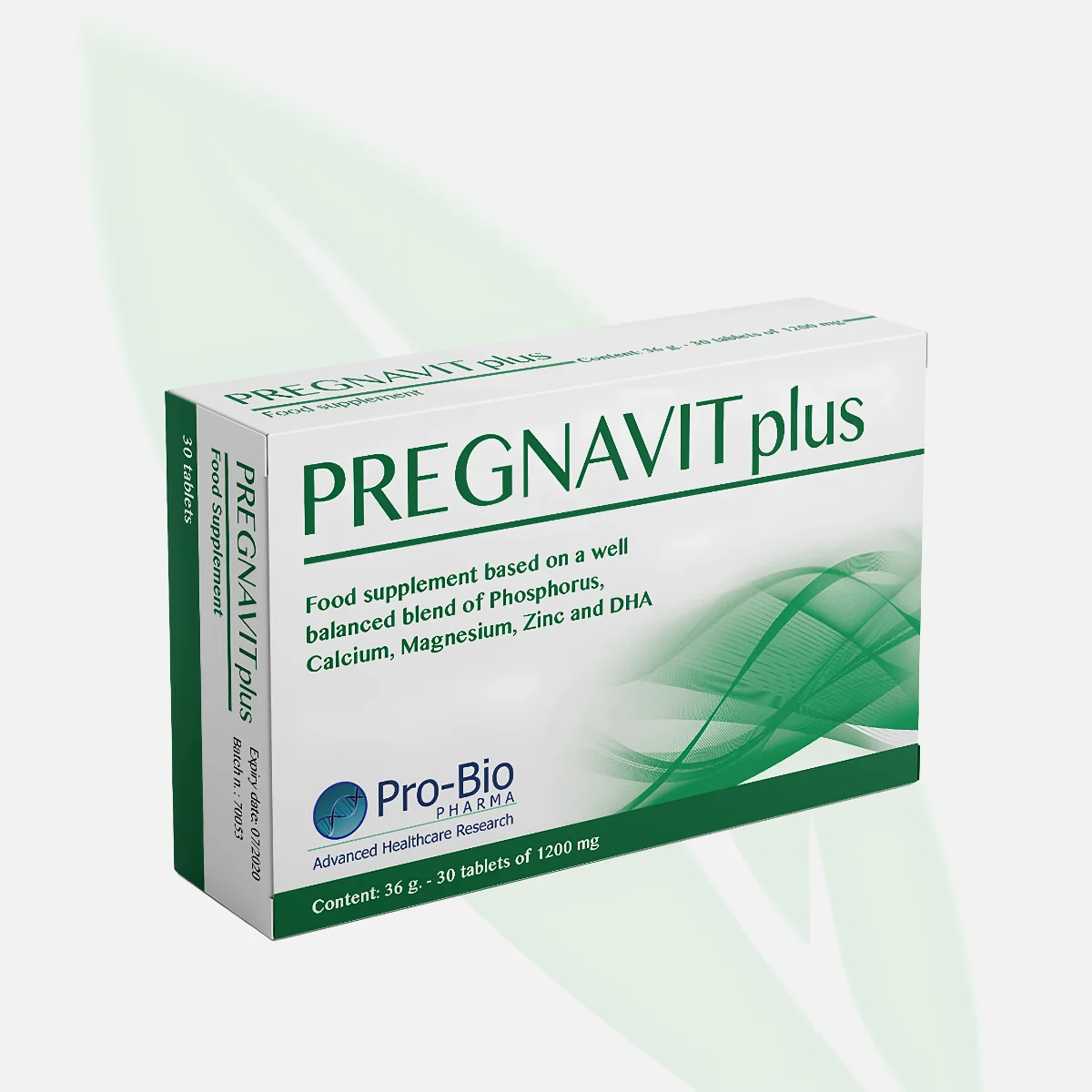 LILIUM Pregnavit Plus Prenatal Vitamins With Folic Acid & Iron 30 Tablets LILIUM Pregnavit Plus Prenatal Vitamins With Folic Acid & Iron 30 Tablets