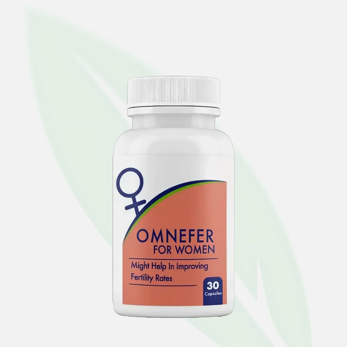 OMNEFER For Women Iron & Blood Health Supplement 30 Capsules