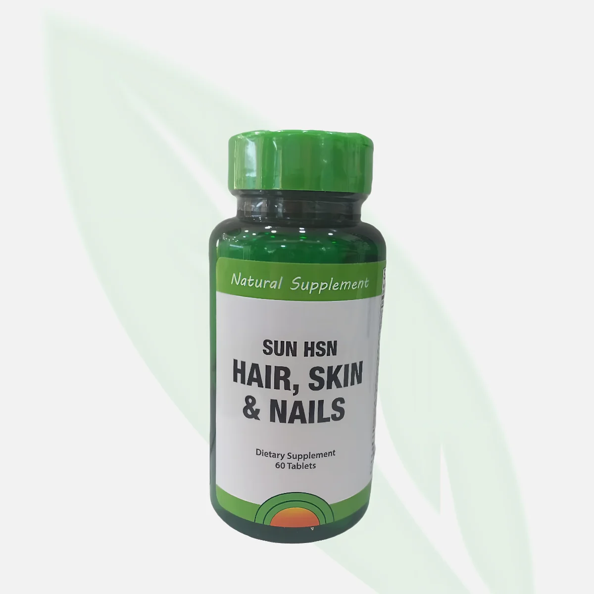 SUN NATURAL Hair, Skin & Nails with Argan & Biotin 60 Capsules