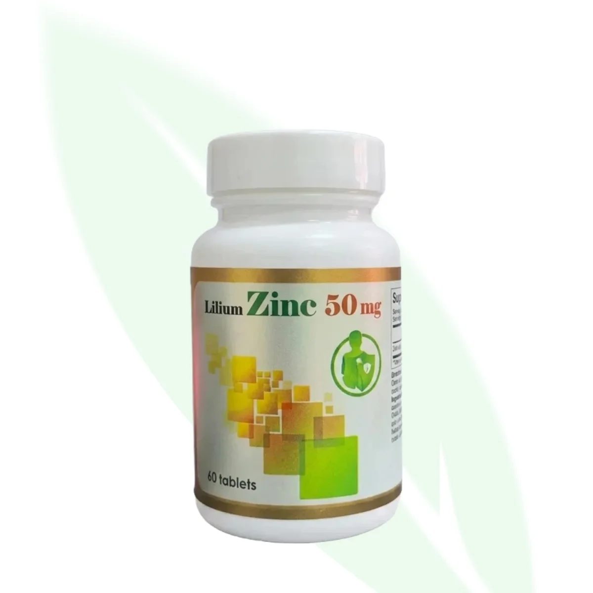 LILIUM Zinc High-Potency Immune & Skin Support Supplement 50mg 90 Tablets LILIUM Zinc High-Potency Immune & Skin Support Supplement 50mg 90 Tablets