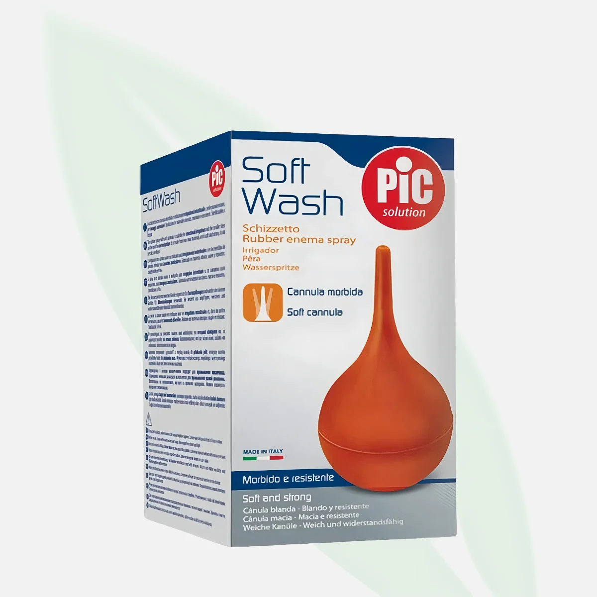 PIC Solution SoftWash Rubber Enema Bulb Soft Cannula 180ml PIC Solution SoftWash Rubber Enema Bulb Soft Cannula 180ml