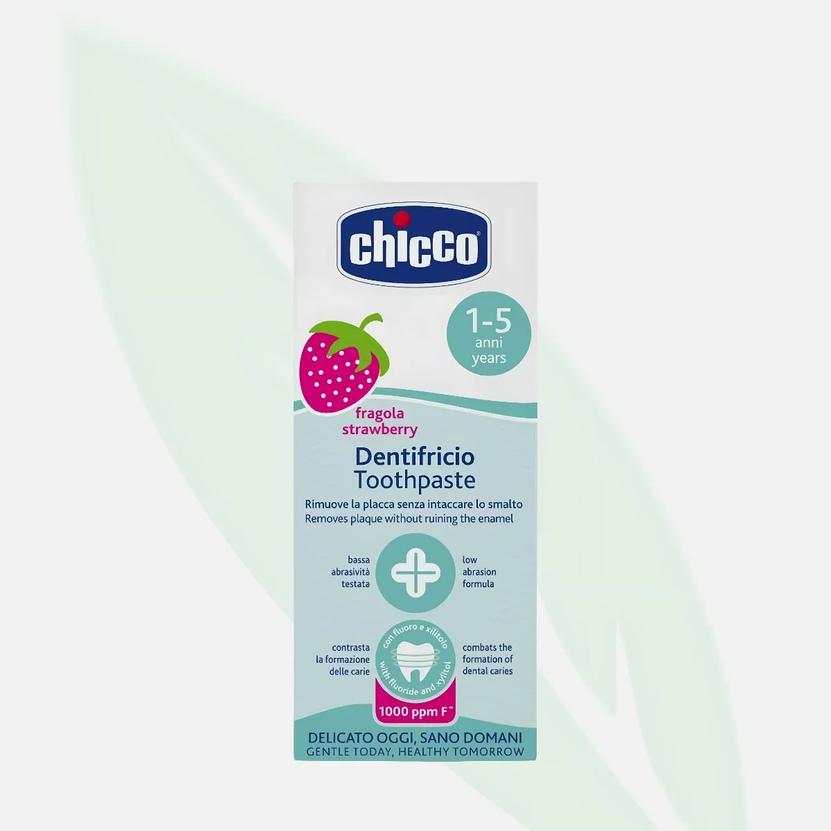 CHICCO Strawberry Toothpaste for Kids 1-5 Years 50ml