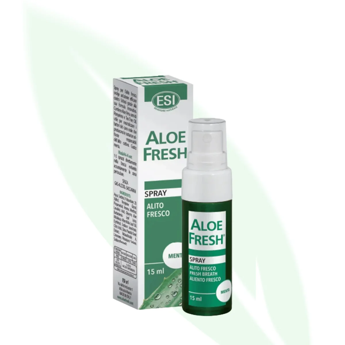 ESI Aloe Fresh Fresh Breath Oral Spray 15ml