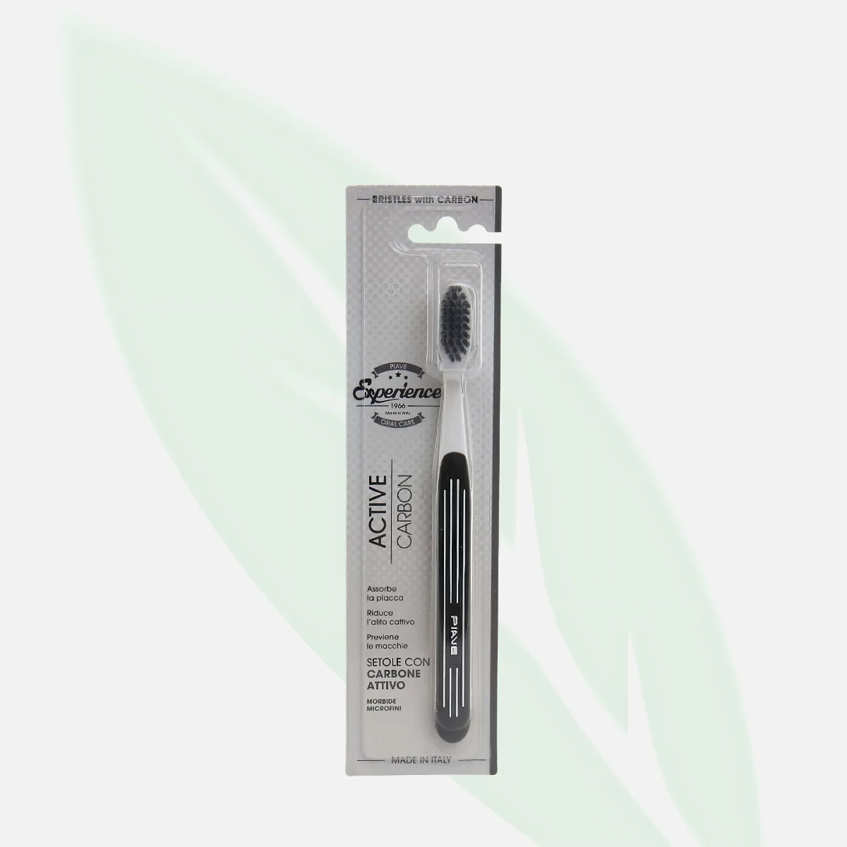 SILVER CARE Active Carbon Toothbrush Extra Soft with Replaceable Silver Head SILVER CARE Active Carbon Toothbrush Extra Soft with Replaceable Silver Head