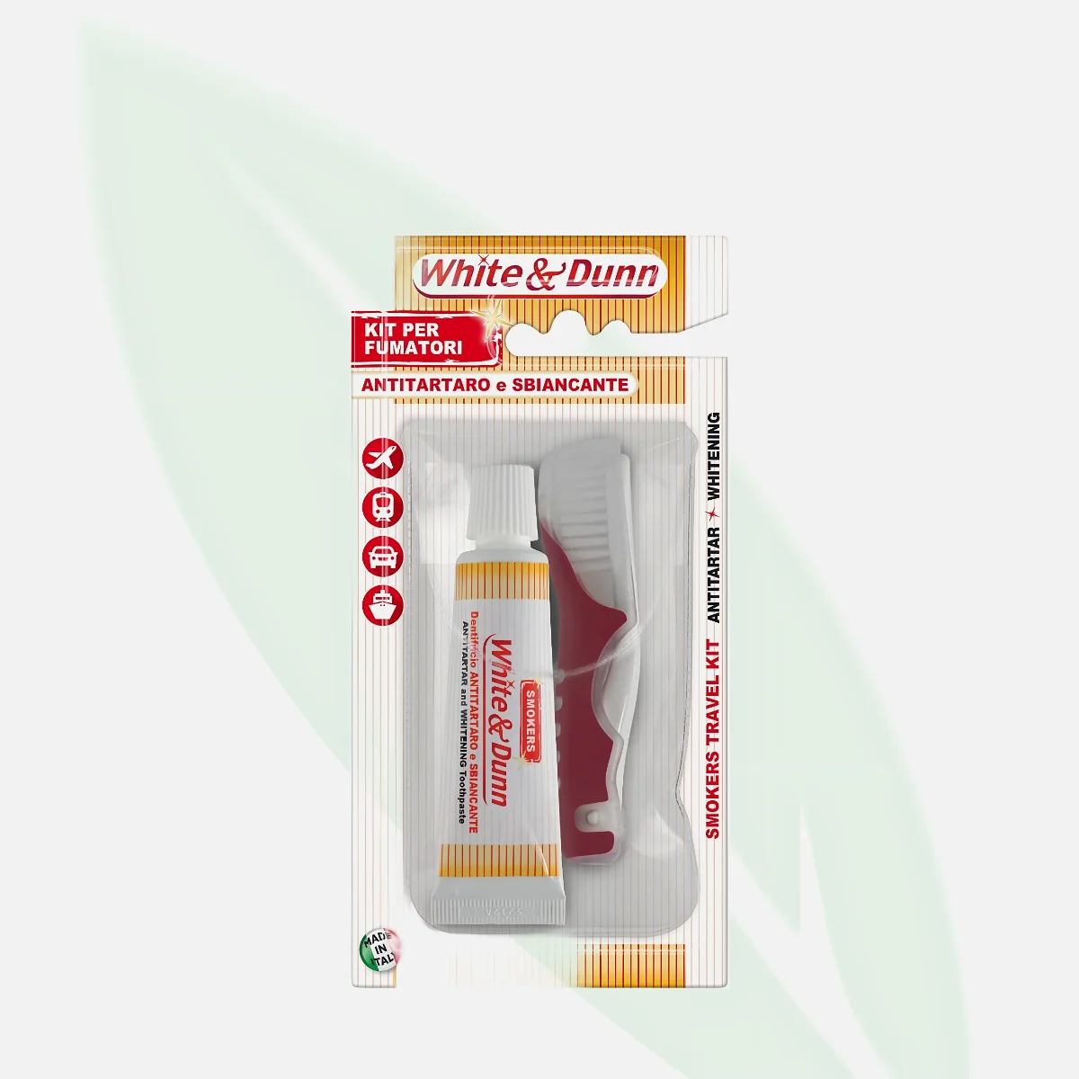 PIAVE White & Dunn Sbiancante Whitening Toothbrush for Smokers