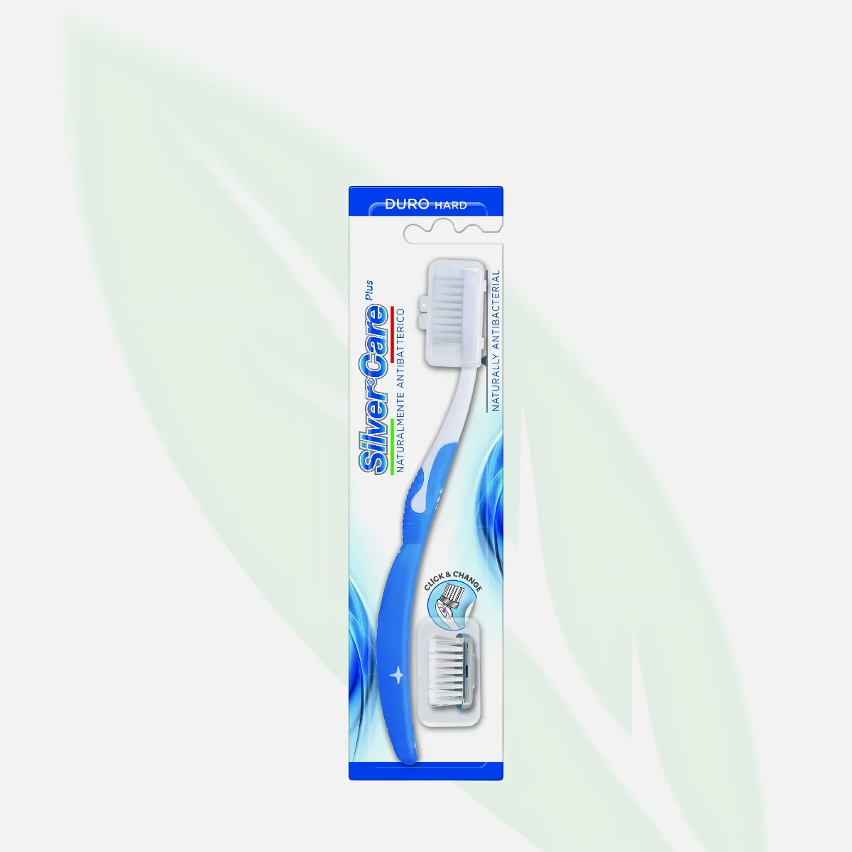 SILVER CARE Antibacterial Hard Toothbrush SILVER CARE Antibacterial Hard Toothbrush