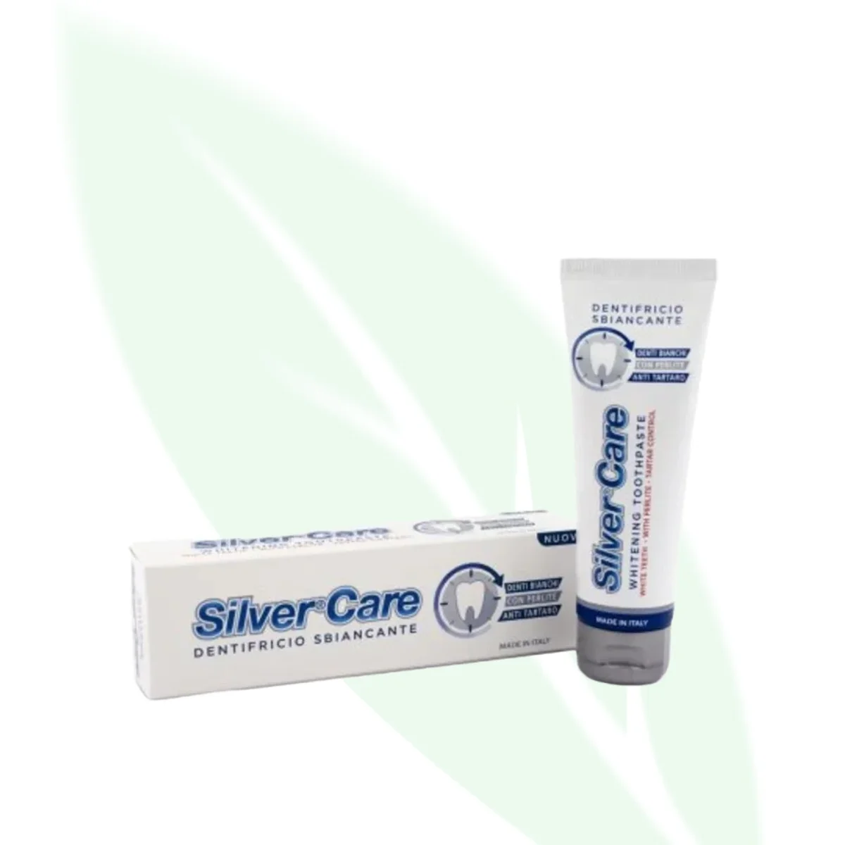 SILVER CARE Nuovo Whitening Gel Toothpaste 75ml SILVER CARE Nuovo Whitening Gel Toothpaste 75ml