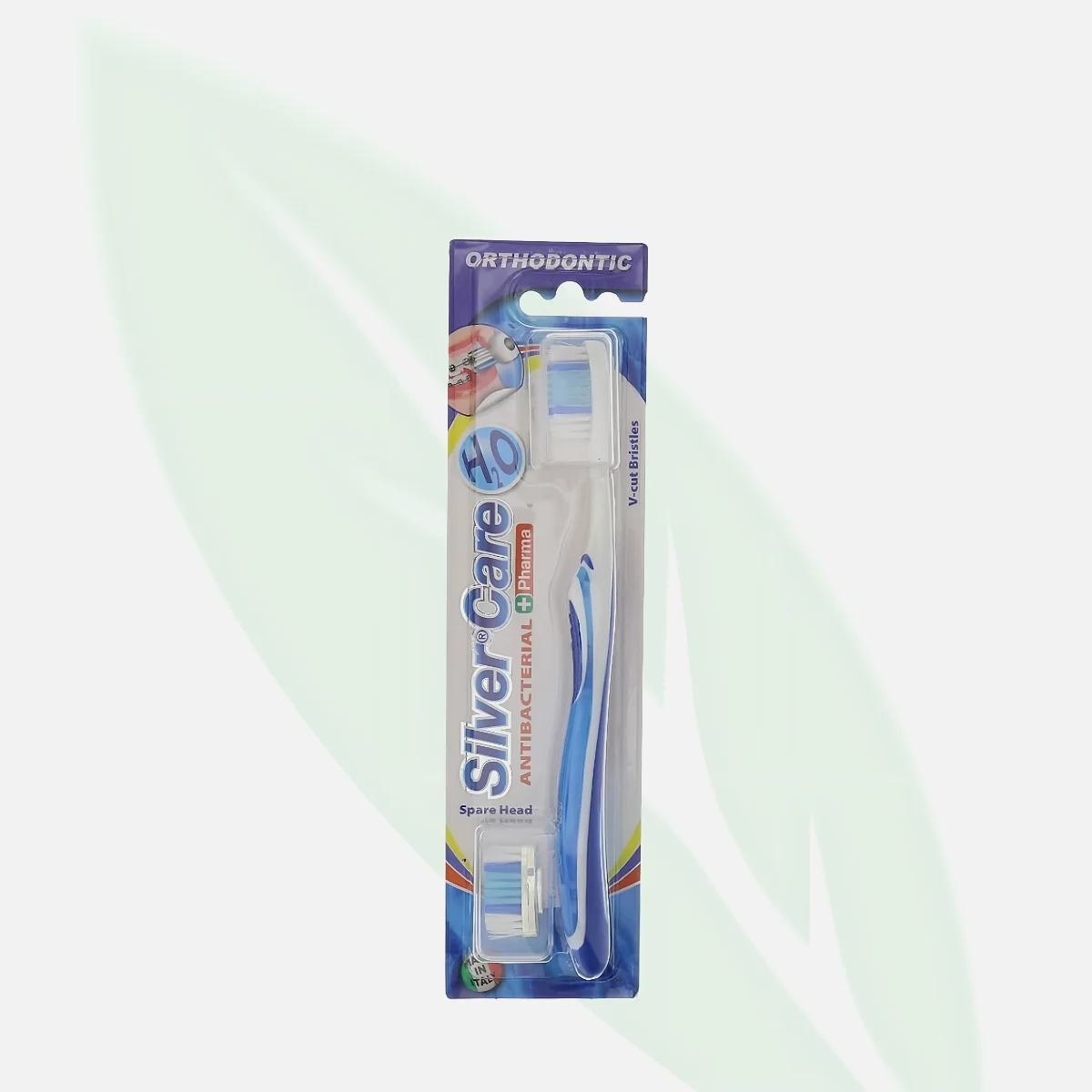SILVER CARE H2O Orthodontic Toothbrush SILVER CARE H2O Orthodontic Toothbrush