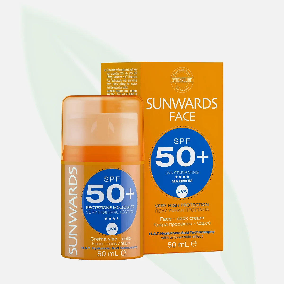 SYNCHROLINE Sunwards Sun Protective Face Cream SPF 50+ 50ml