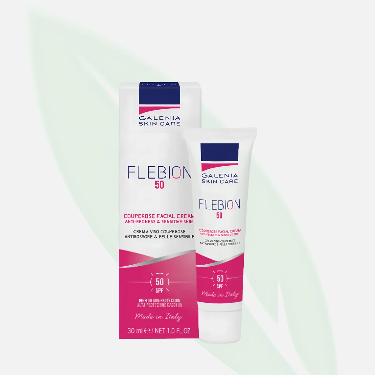GALENIA Flebion 50 Anti-Redness Face Cream SPF50+ 30ml
