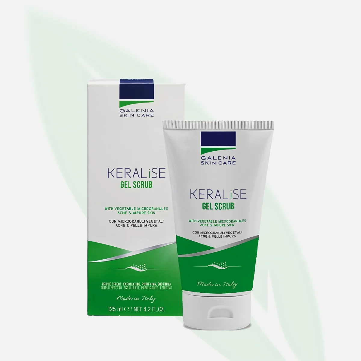 GALENIA Keralise Exfoliating Gel Scrub for Acne-Prone Skin 125ml