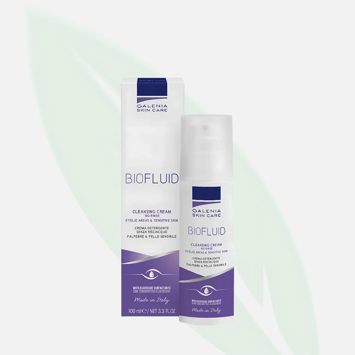 GALENIA Biofluid No-Rinse Facial & Periocular Cleansing Cream 100ml