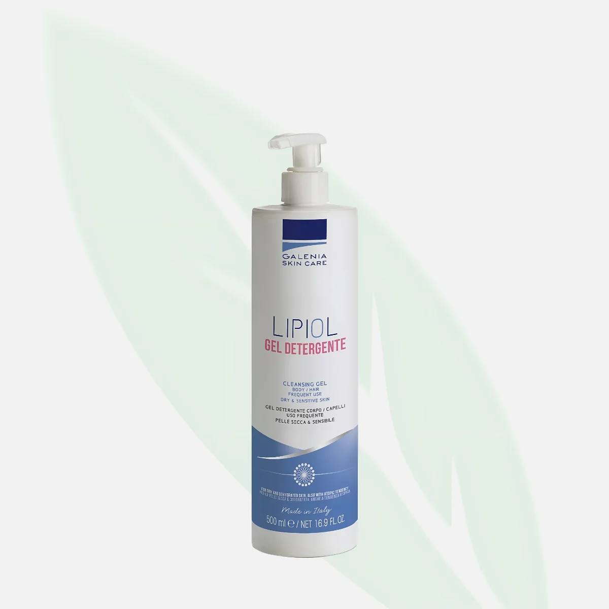 GALENIA Lipiol Cleansing Gel for Dry & Atopic Skin 500ml