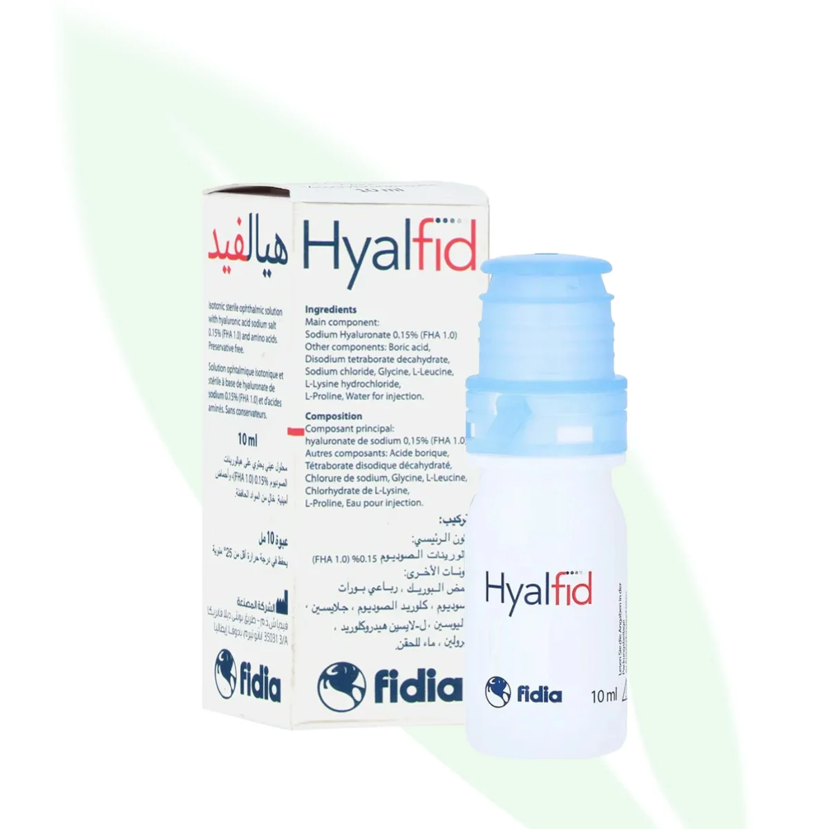 HYALFID Sodium Hyaluronate Eye Drops 10ml