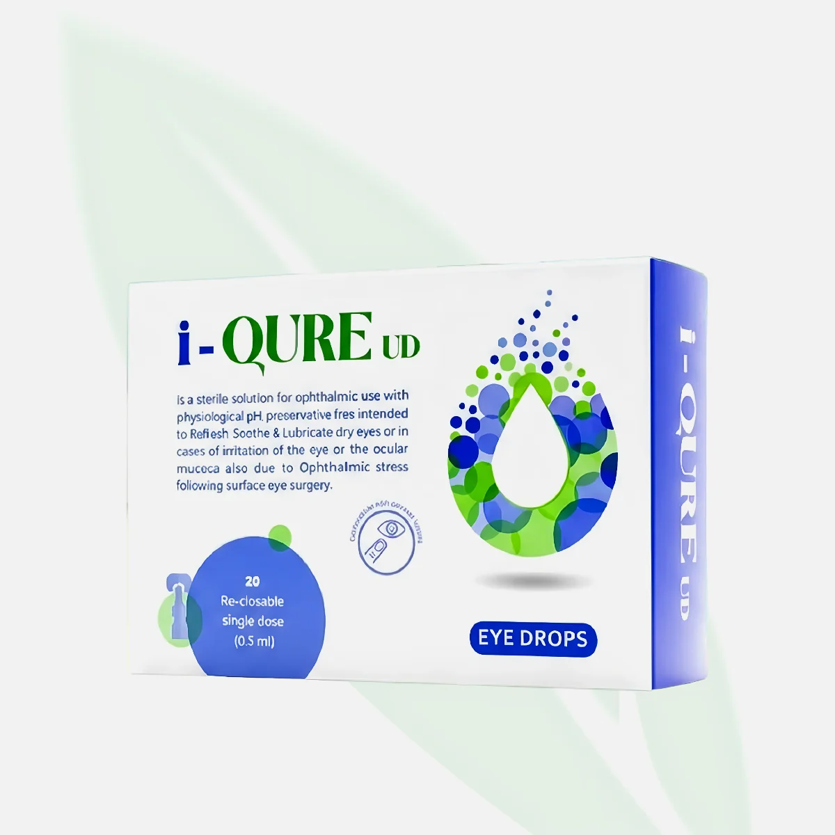 I-QURE UD Single Dose Eye Drops 0.5ml – 20 Units