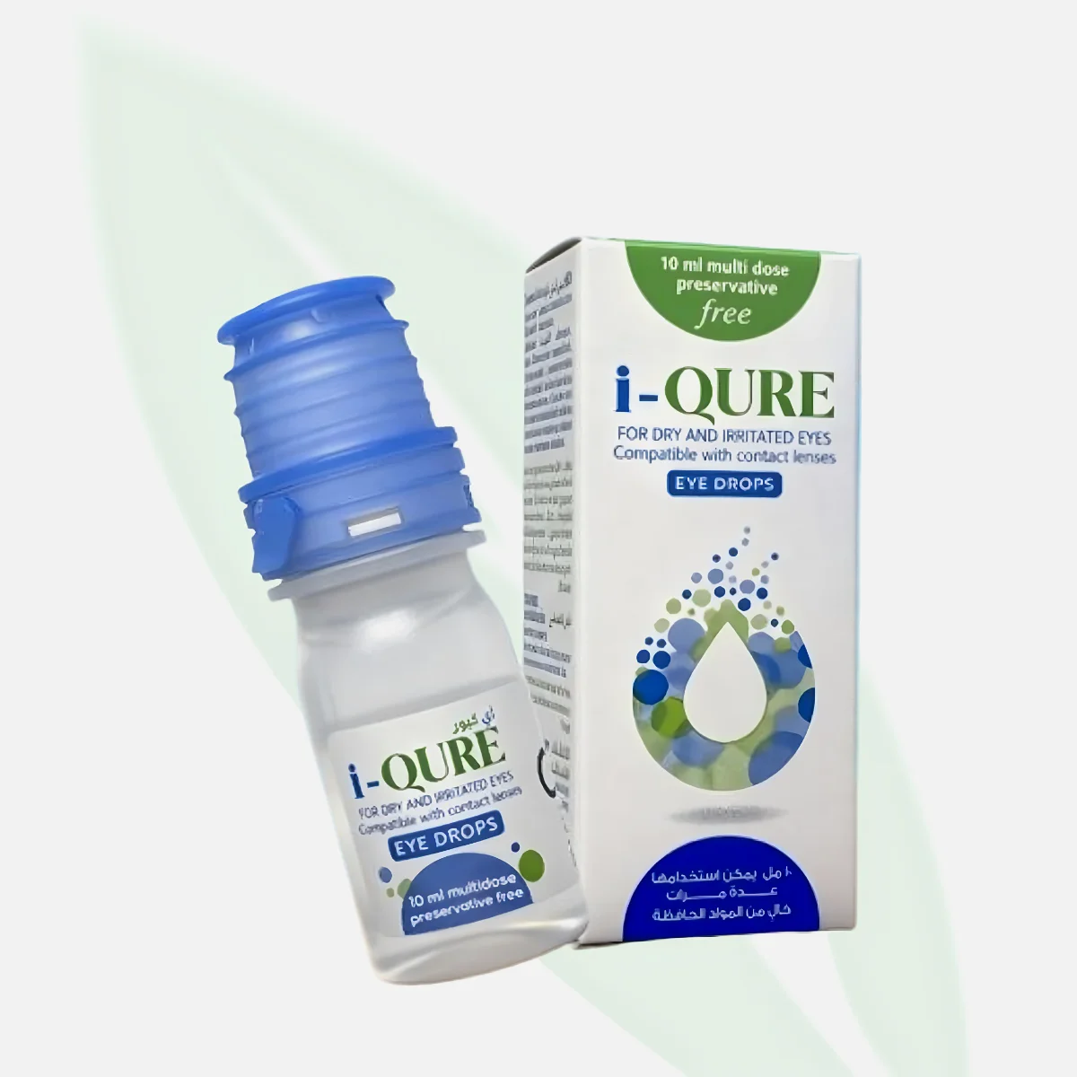 I-QURE Multi Dose Lubricant Eye Drops 10ml