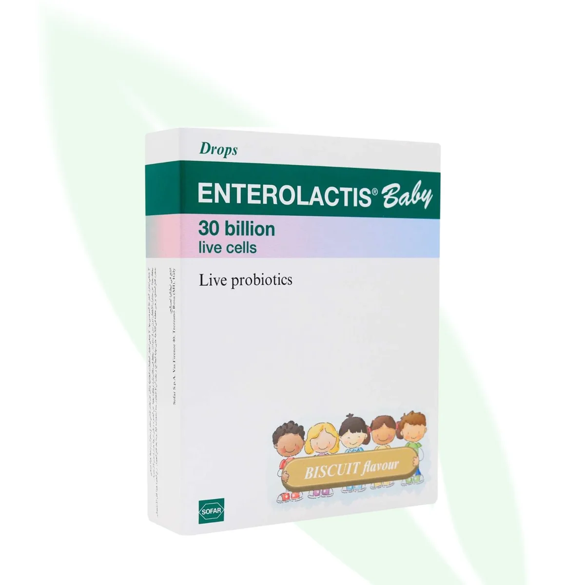 ENTEROLACTIS Baby قطرات البروبيوتيك لأمعاء الرضع والأطفال 8 مل