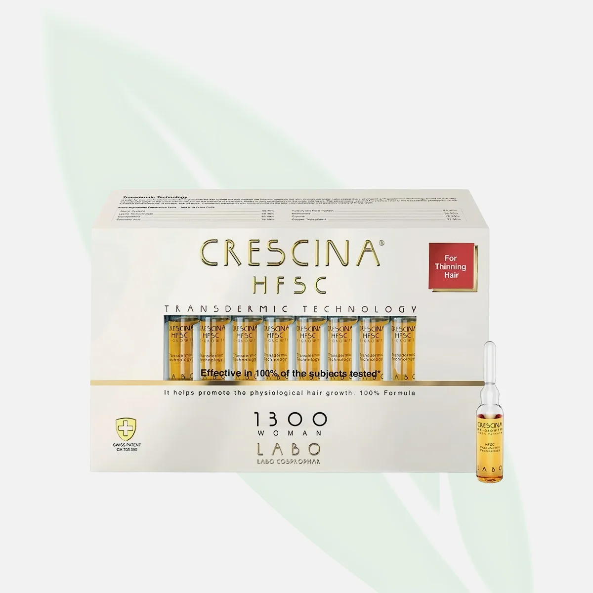 CRESCINA HFSC 1300 Complete Treatment Women 20 Vials