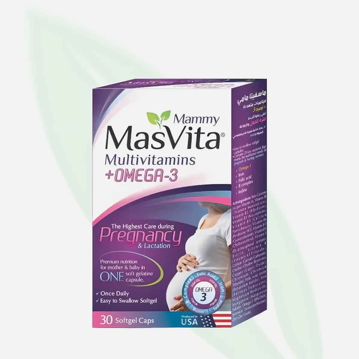 MASVITA Mammy Multivitamins + Omega-3 Softgel Capsules 30s