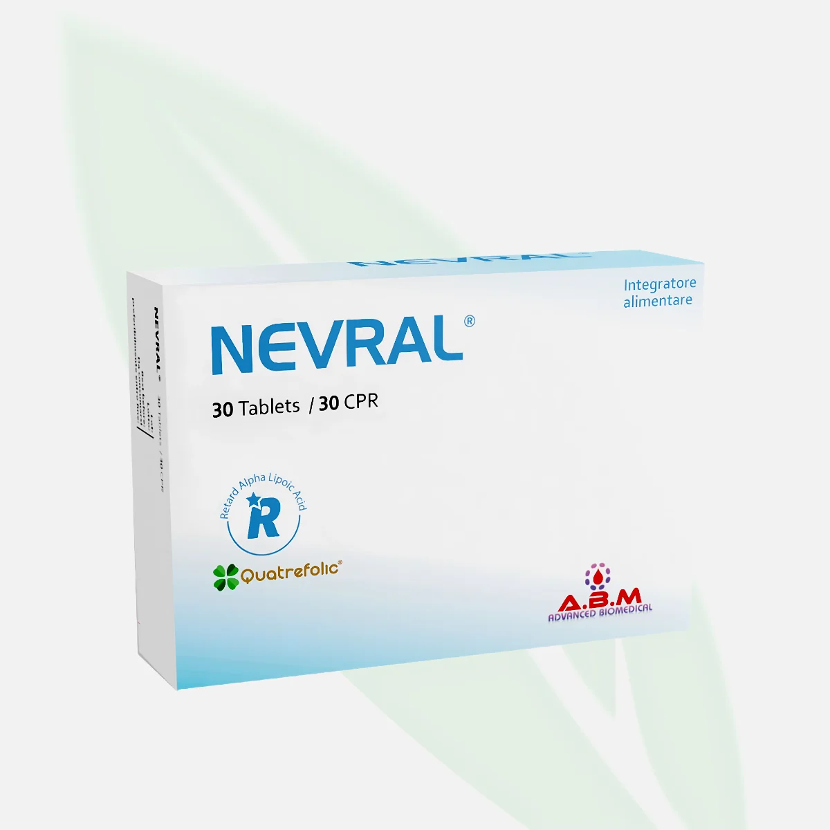 ABM NEVRAL Neuroprotective Nerve Support Tablets 30 Tablets ABM NEVRAL Neuroprotective Nerve Support Tablets 30 Tablets