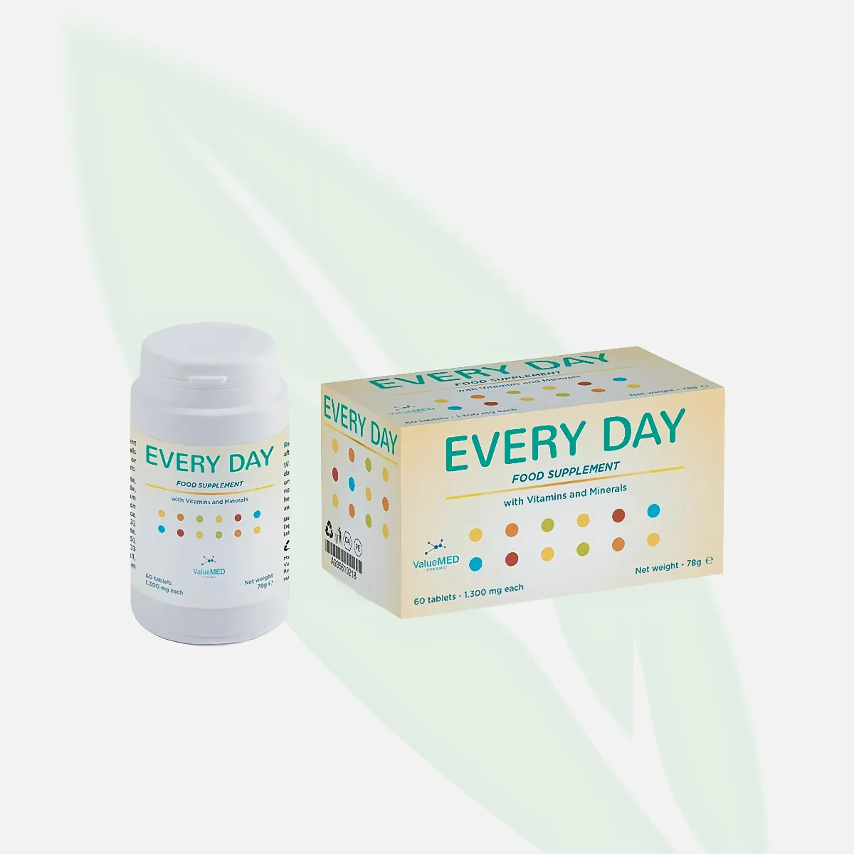 Every Day Complete Daily Multivitamin & Minerals for Adults 60 Tablets