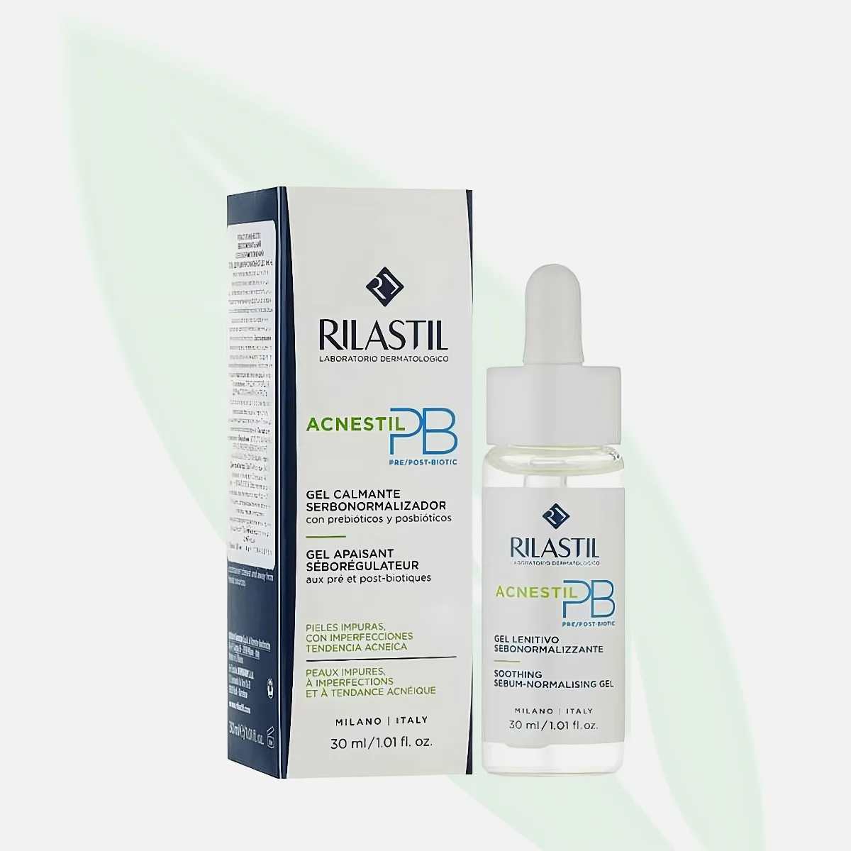 RILASTIL Acnestil PB Soothing Sebum-Normalising Gel 30ml RILASTIL Acnestil PB Soothing Sebum-Normalising Gel 30ml