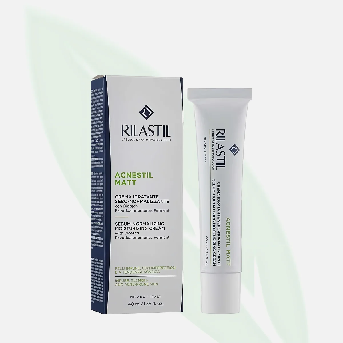 RILASTIL Acnestil Matt Sebum-Normalizing Moisturizing Cream 40ml RILASTIL Acnestil Matt Sebum-Normalizing Moisturizing Cream 40ml