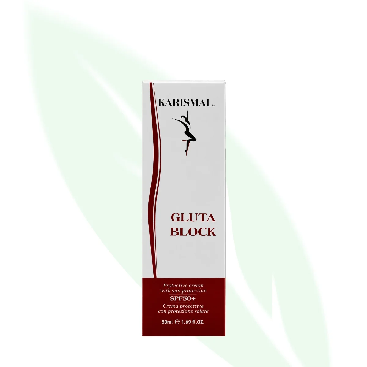KARISMAL Gluta Block SPF50 Sunscreen & Brightening Cream 50ml