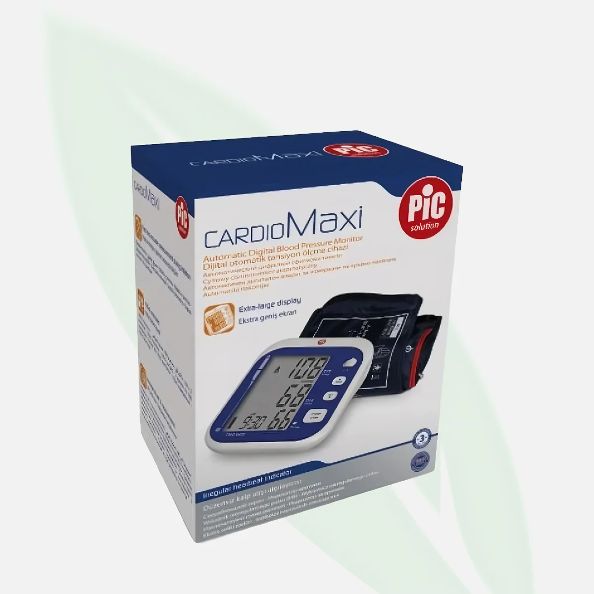 PIC SOLUTION Cardio Maxi Automatic Arm Blood Pressure Monitor PIC SOLUTION Cardio Maxi Automatic Arm Blood Pressure Monitor