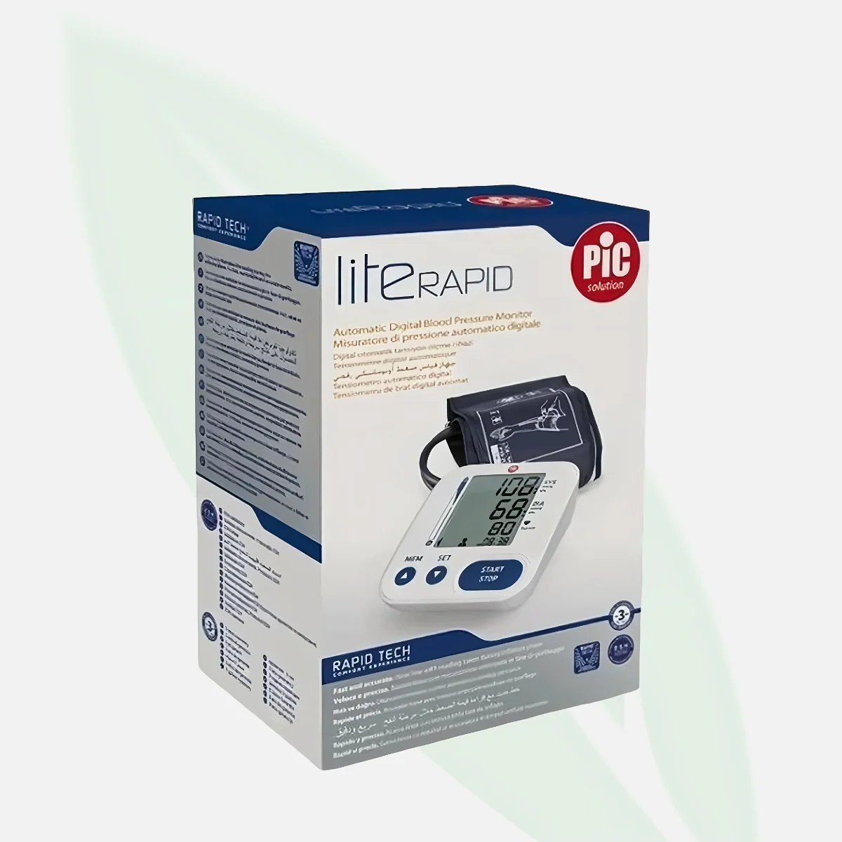 PIC SOLUTION Lite Rapid Digital Arm Blood Pressure Monitor PIC SOLUTION Lite Rapid Digital Arm Blood Pressure Monitor